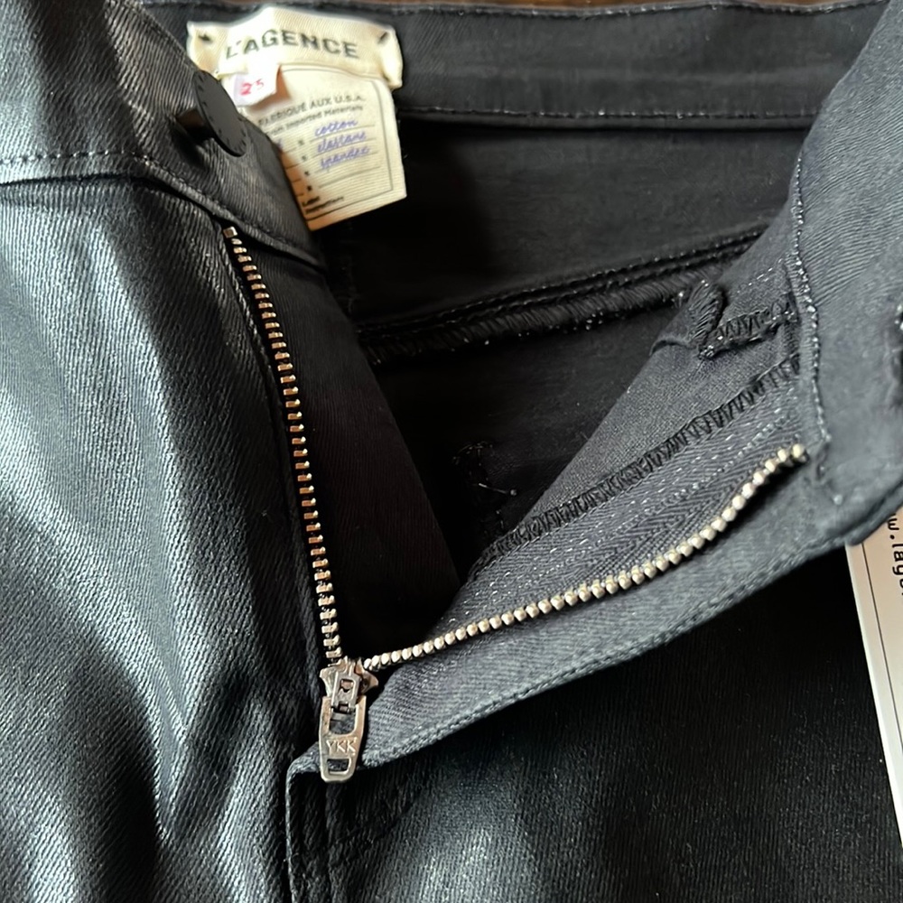 L’Agence Alexia High Rise Crop Cigarette Jean NWT - Picture 2 of 7